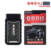 Bluetooth OBD2 автосканер ELM327 v1.5, PIC18F25K80, арт. 1507