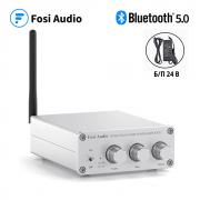 Bluetooth усилитель для колонок Fosi Audio BT20A серебристый, арт. 1573