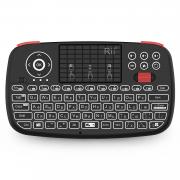 Беспроводная мини-клавиатура с подсветкой Rii i4 Bluetooth/2,4ГГц арт. 1134